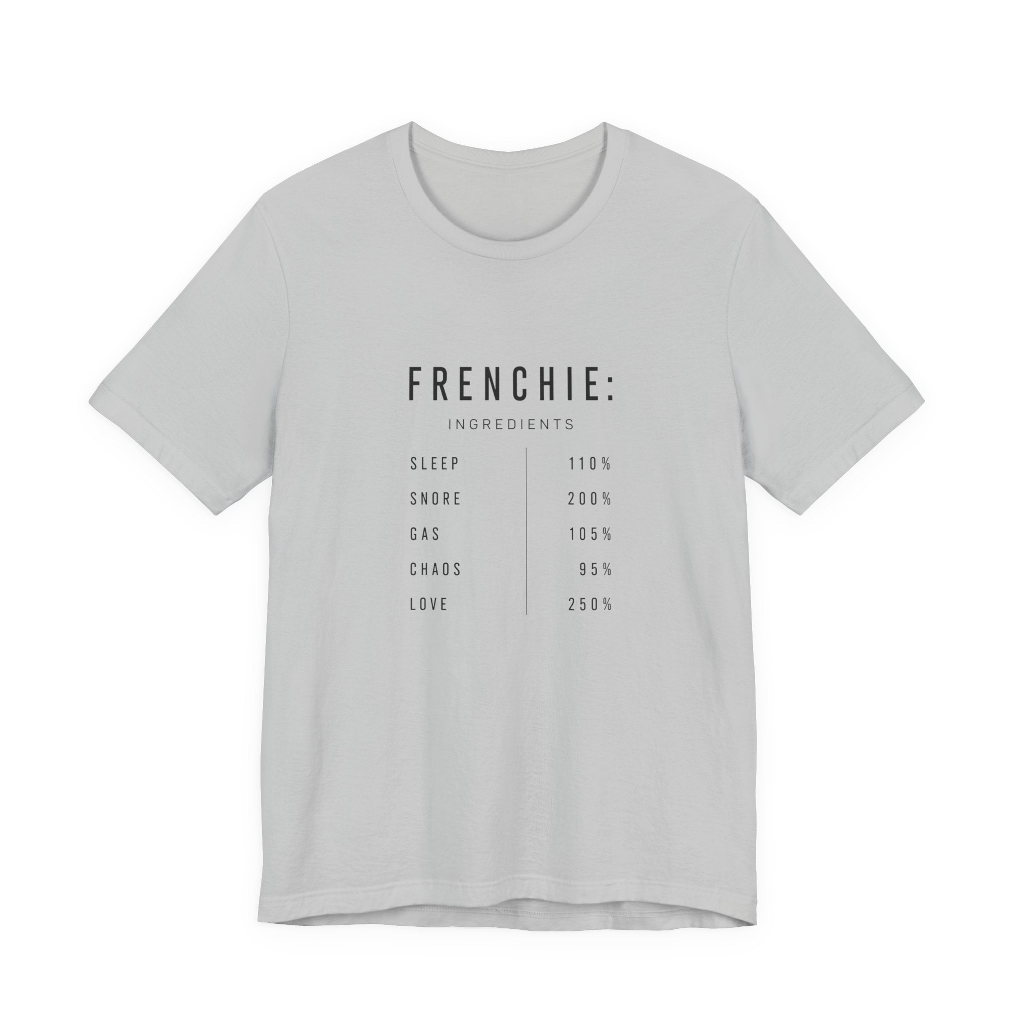 Frenchie Composition Tee