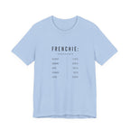 Frenchie Composition Tee
