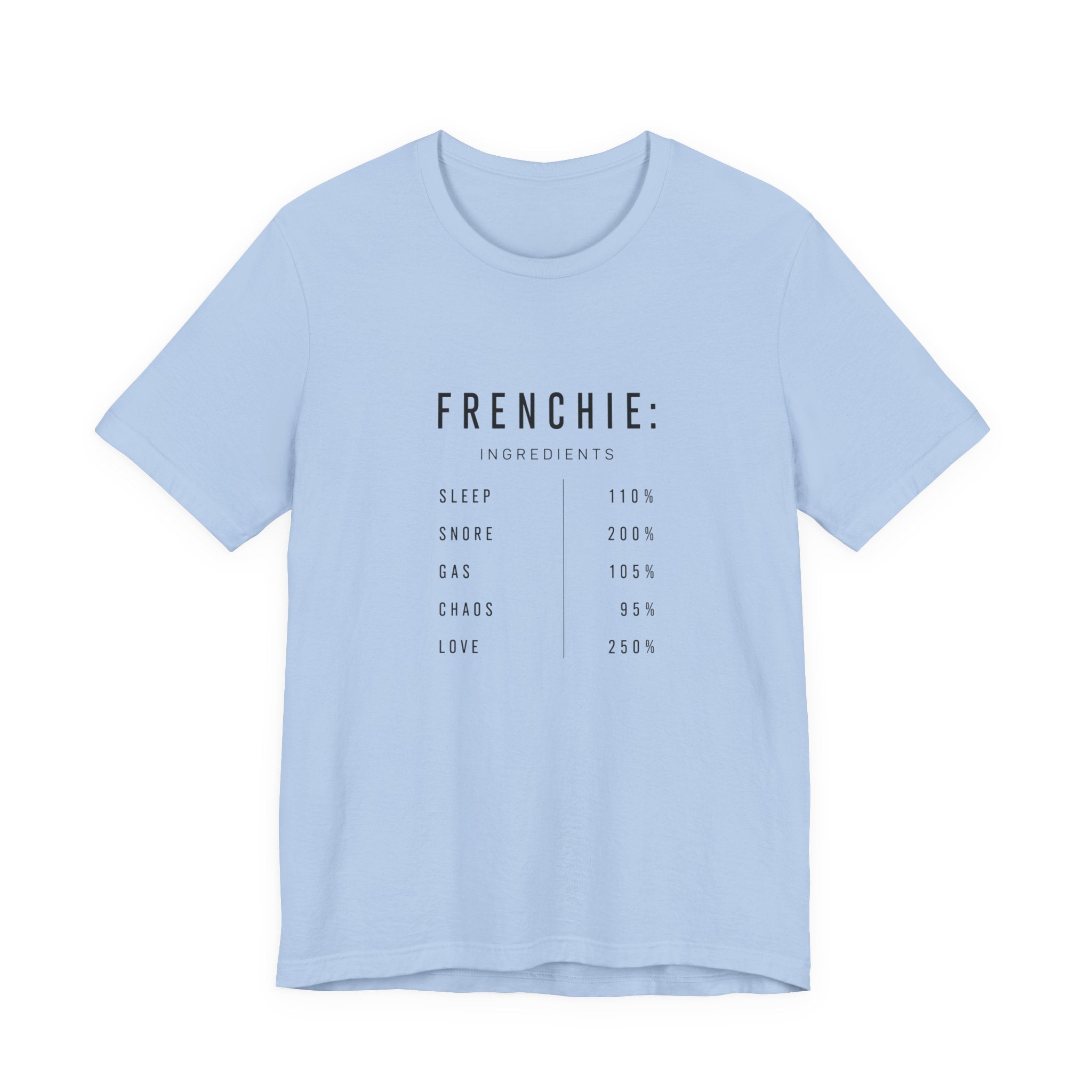 Frenchie Composition Tee