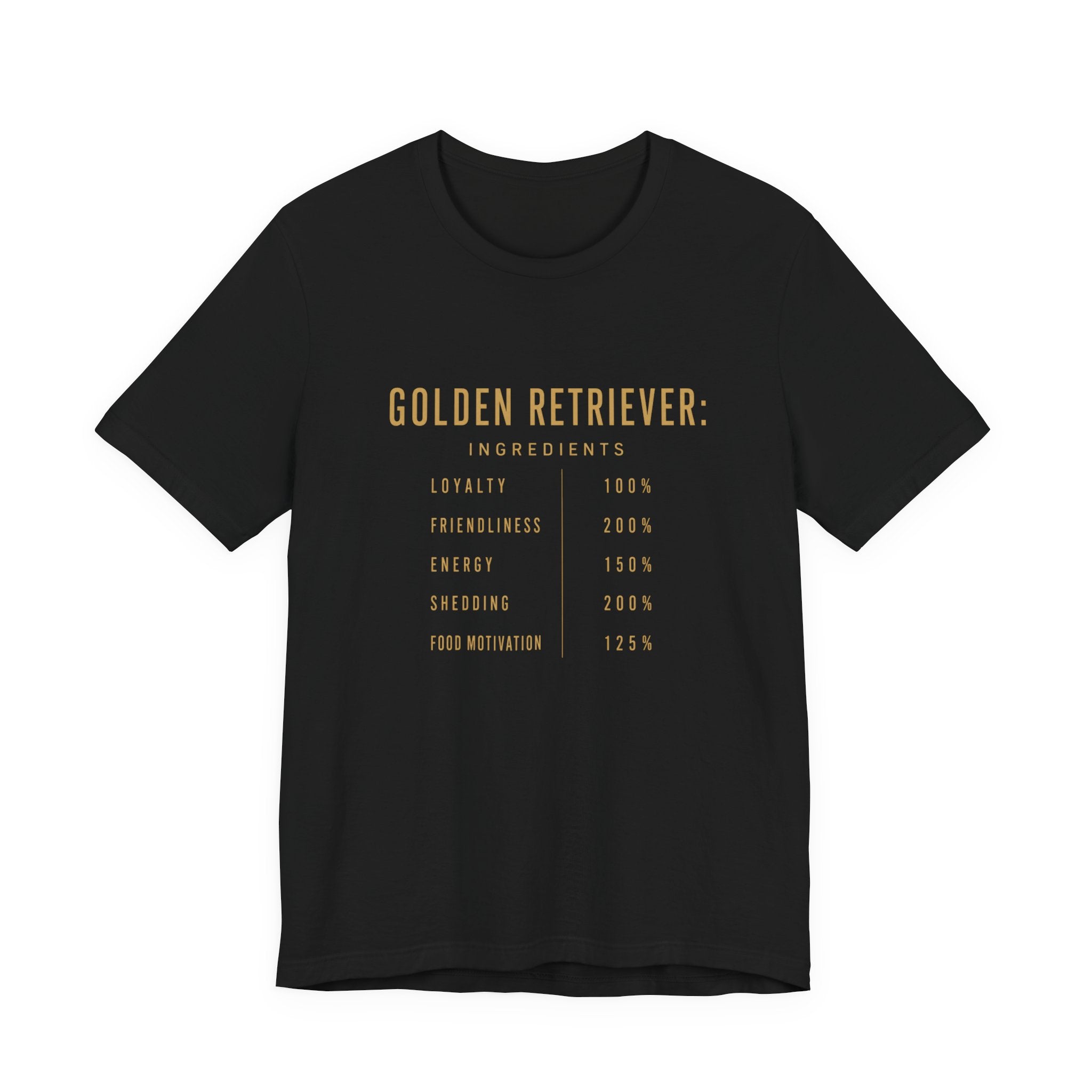 Golden Retriever Composition Tee