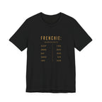Frenchie Composition Tee