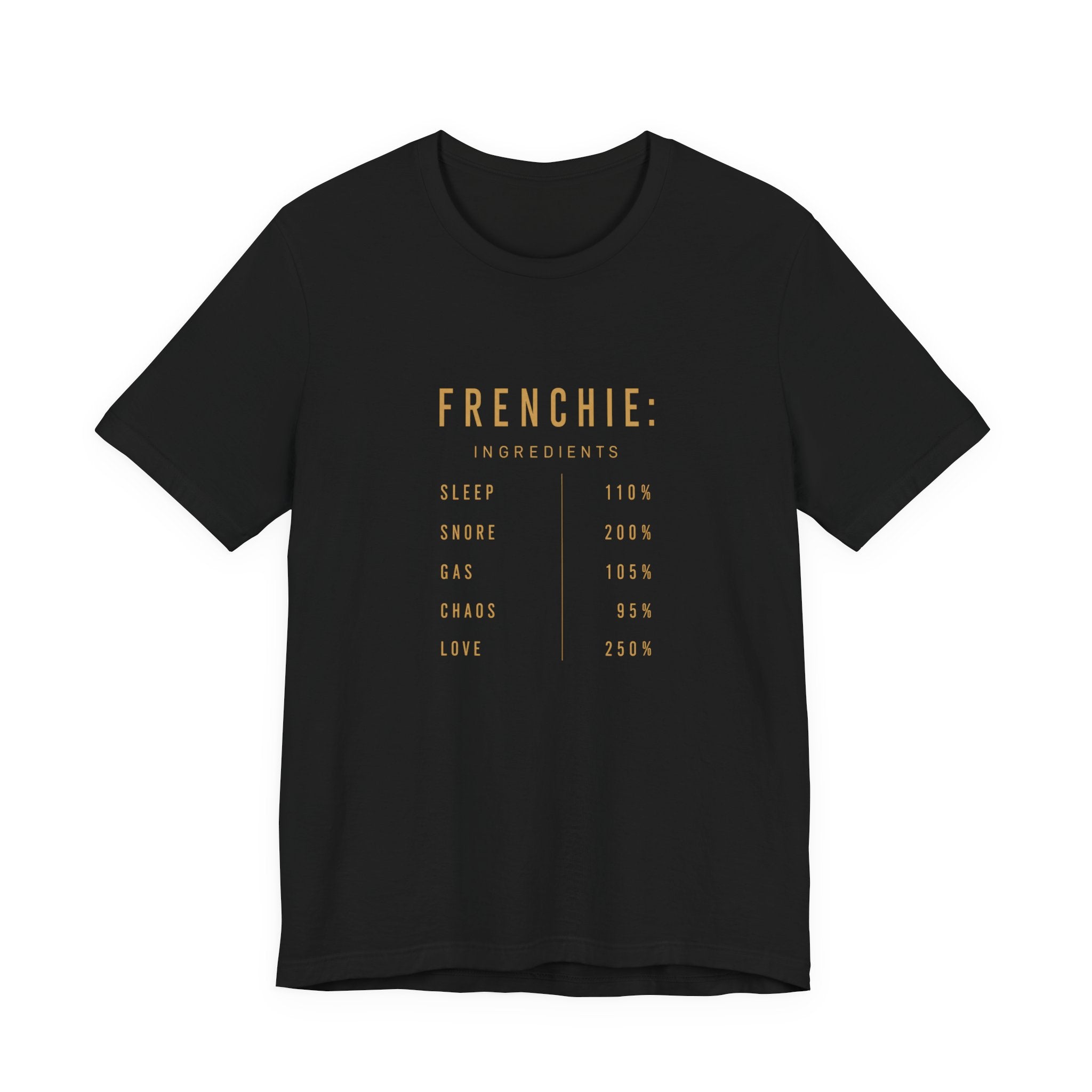 Frenchie Composition Tee