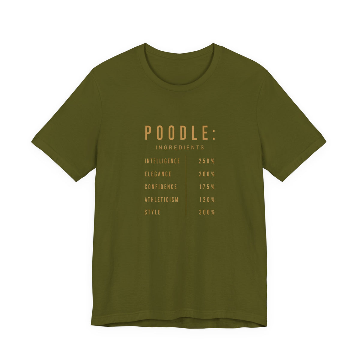 Poodle Composition Tee