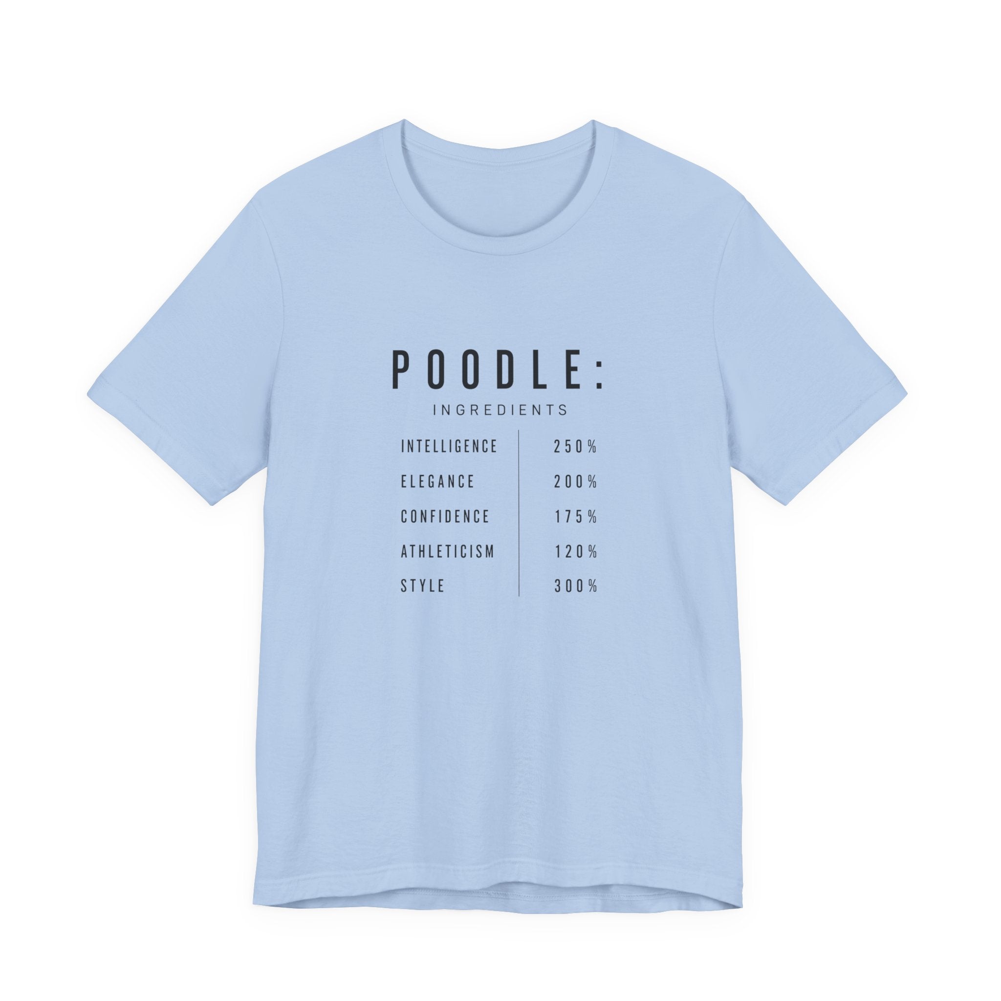 Poodle Composition Tee