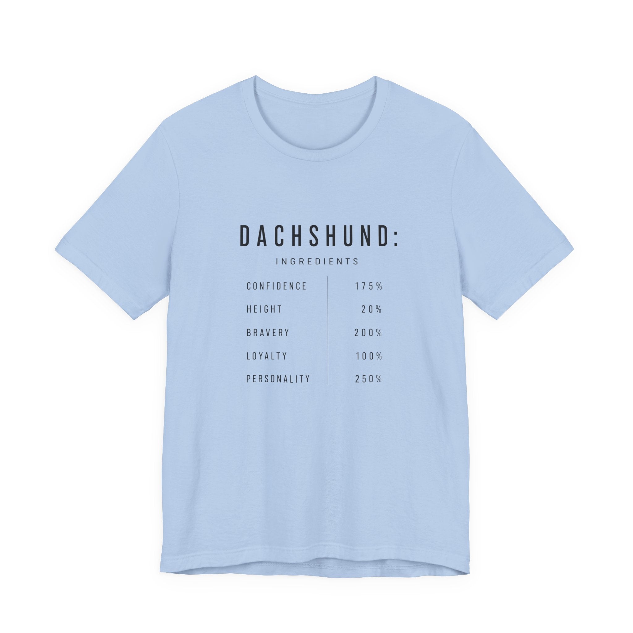 Dachshund Composition Tee
