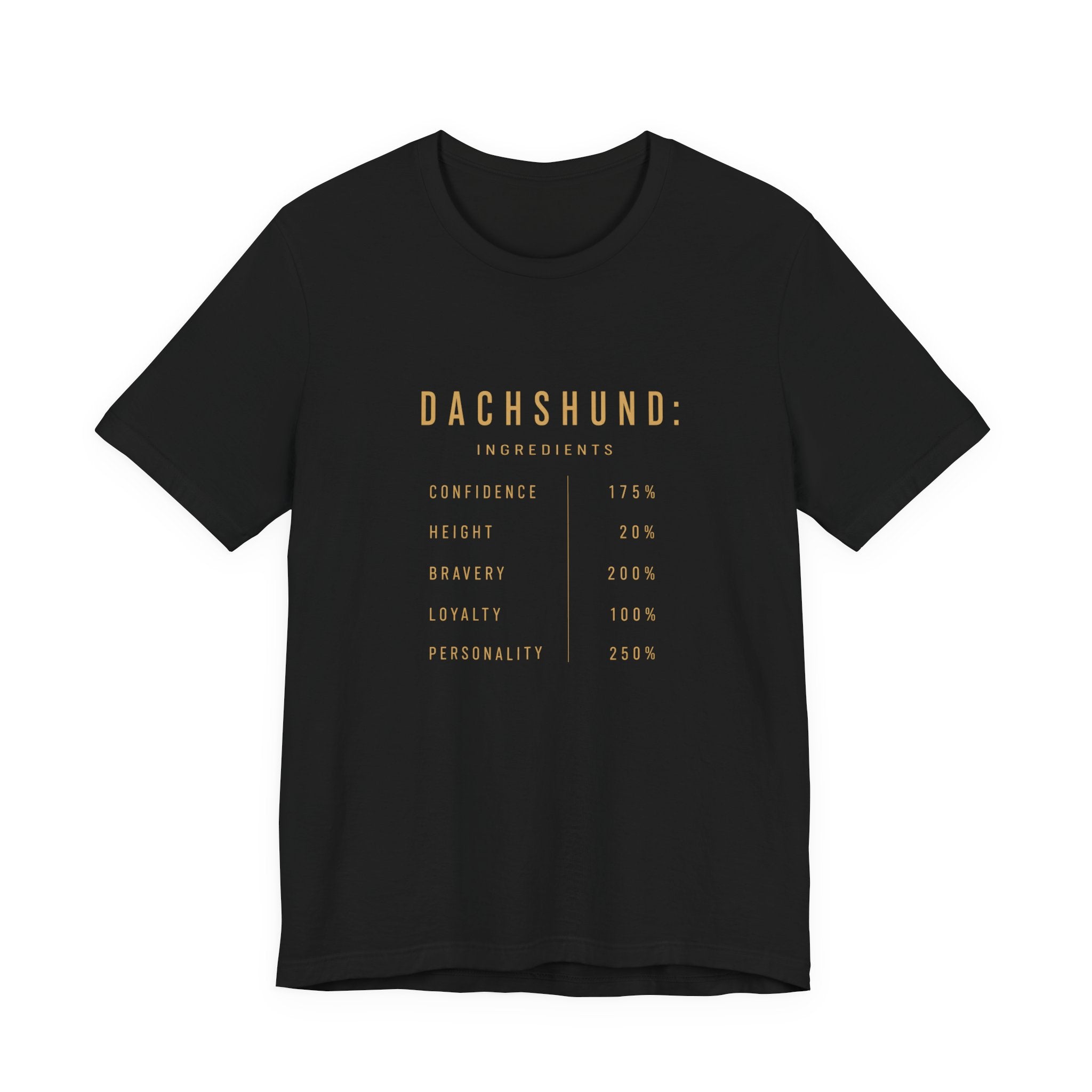 Dachshund Composition Tee