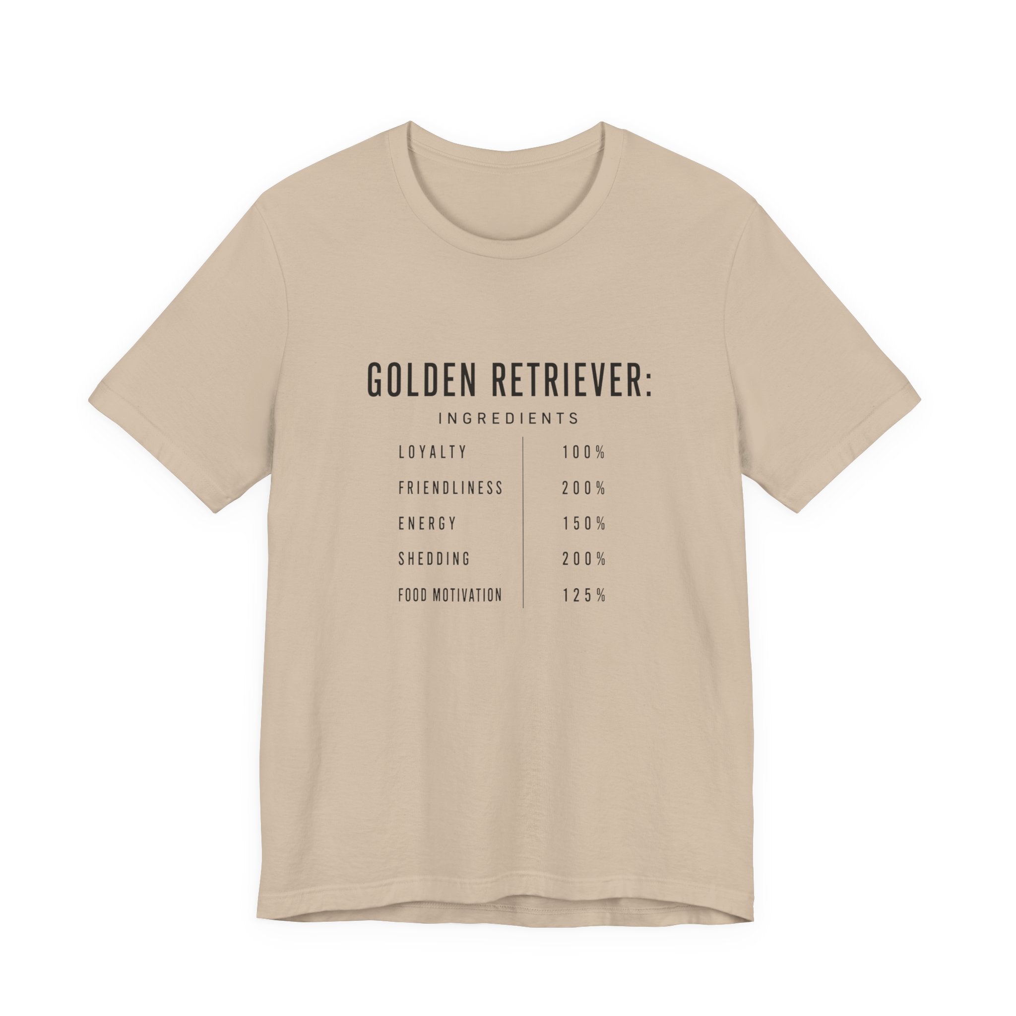 Golden Retriever Composition Tee