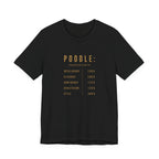 Poodle Composition Tee
