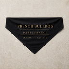 Frenchie Heritage Bandana, black
