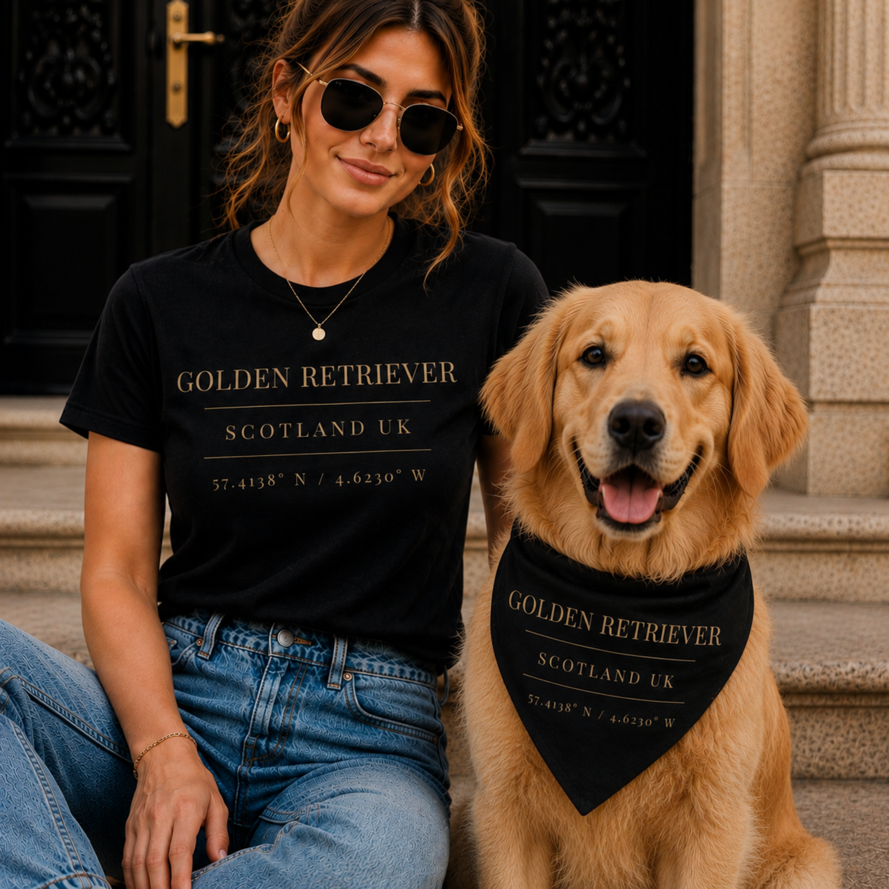 Golden Retriever Heritage Tee
