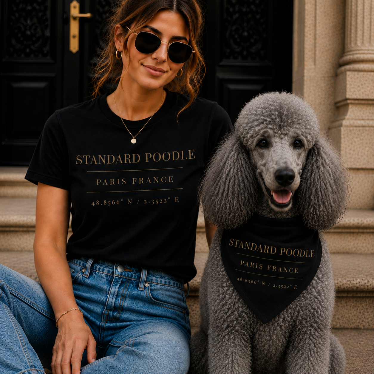 Standard Poodle Heritage Tee