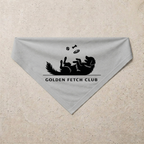 Golden Retriever Fetch Club Bandana, grey