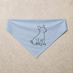 Frenchie Signature Bandana, blue