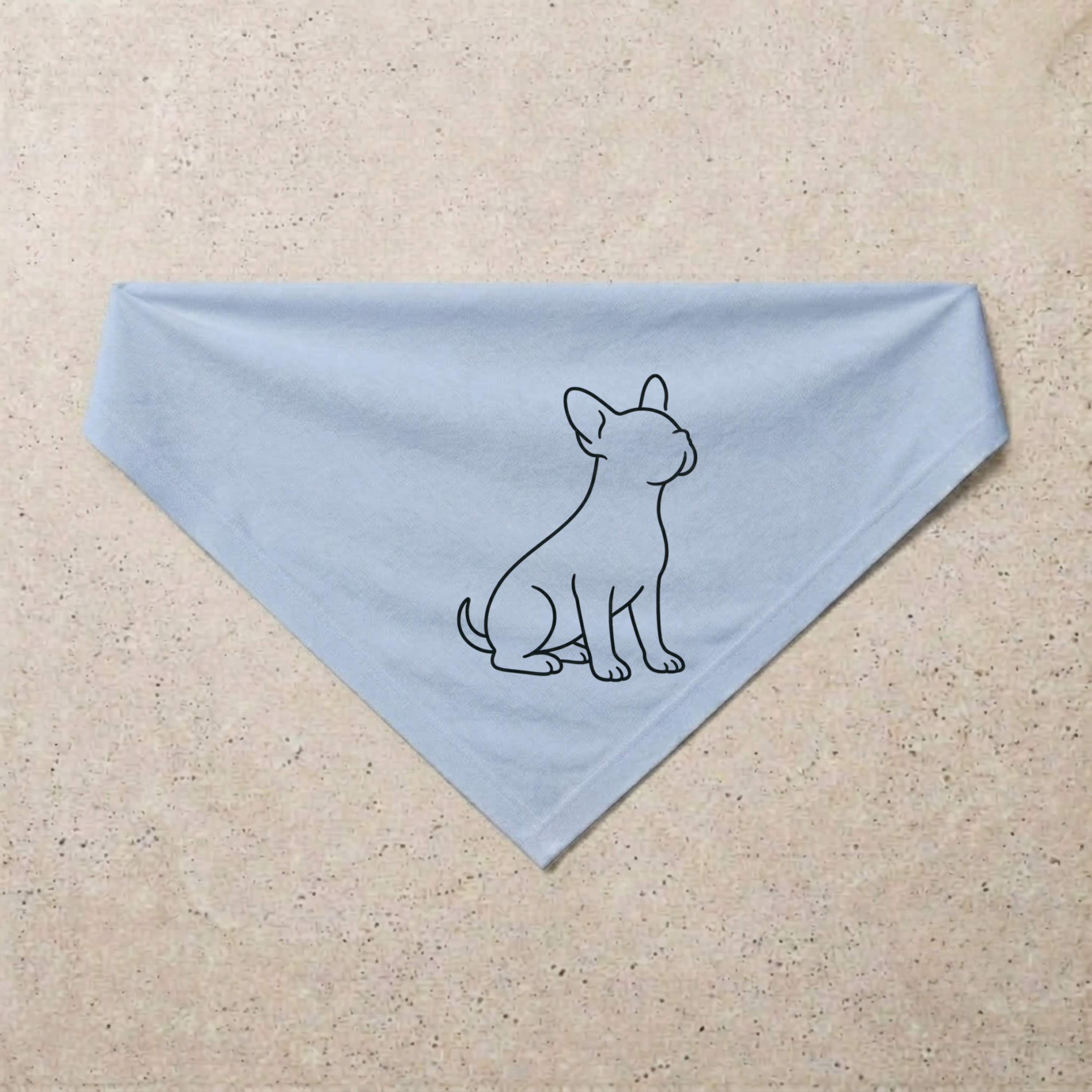 Frenchie Signature Bandana, blue