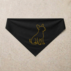 Frenchie Signature Bandana, black
