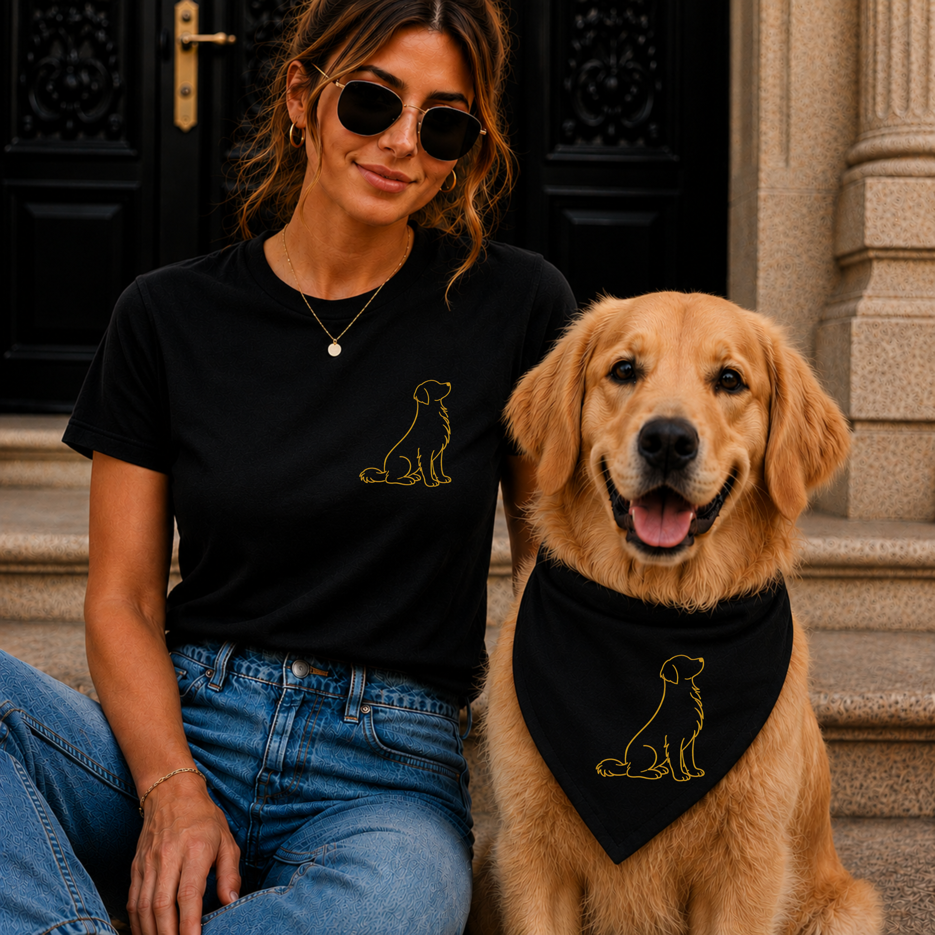 Golden Retriever Signature Tee