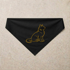 Cat Signature Bandana, black