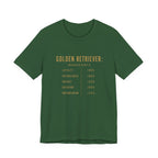 Golden Retriever Composition Tee
