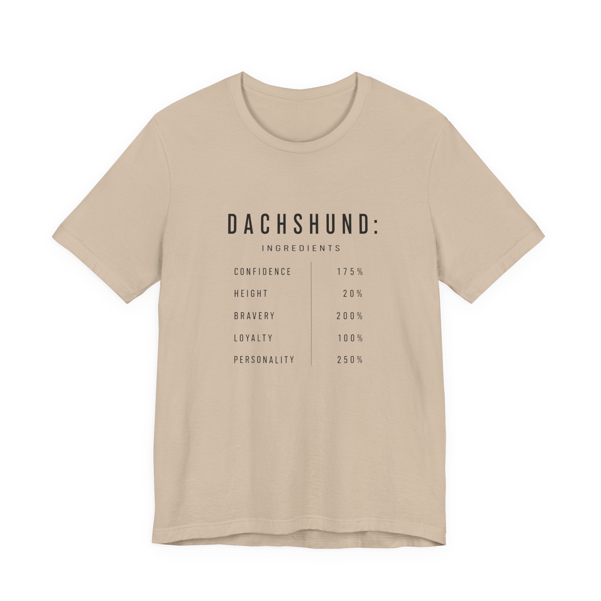 Dachshund Composition Tee