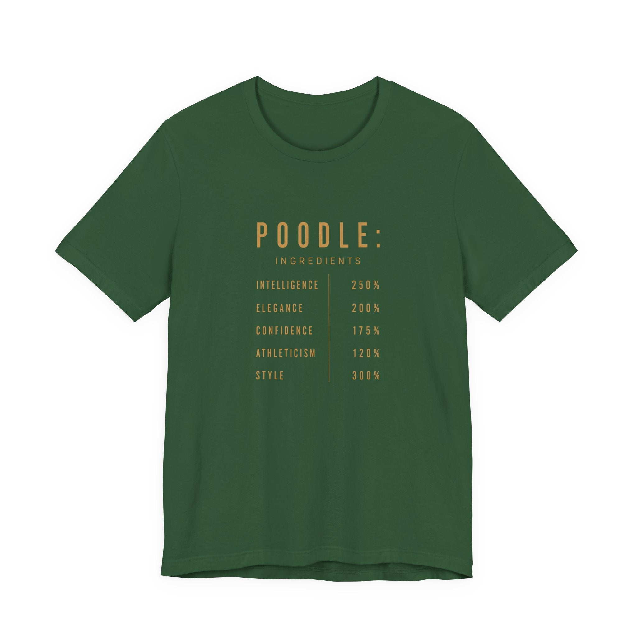 Poodle Composition Tee