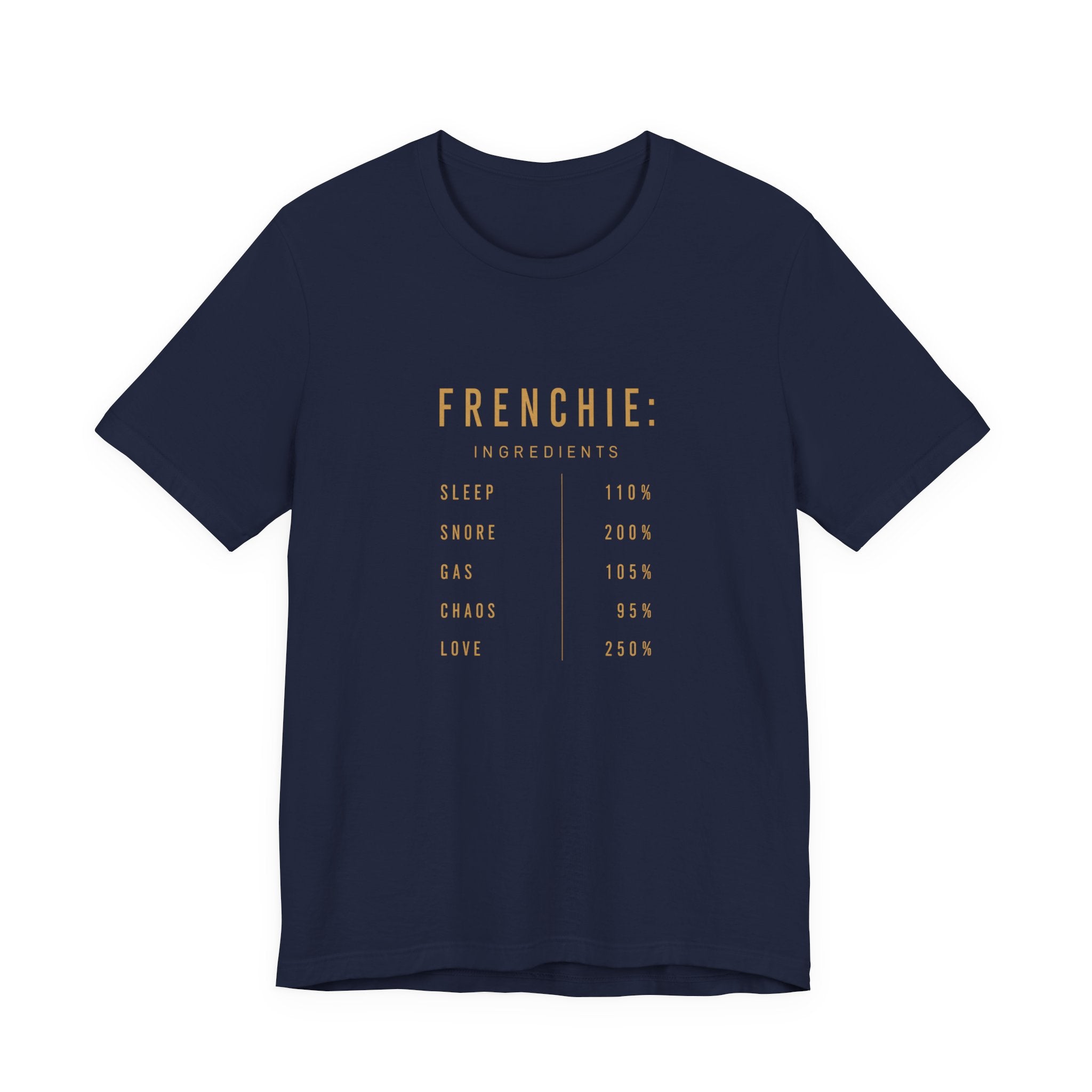 Frenchie Composition Tee