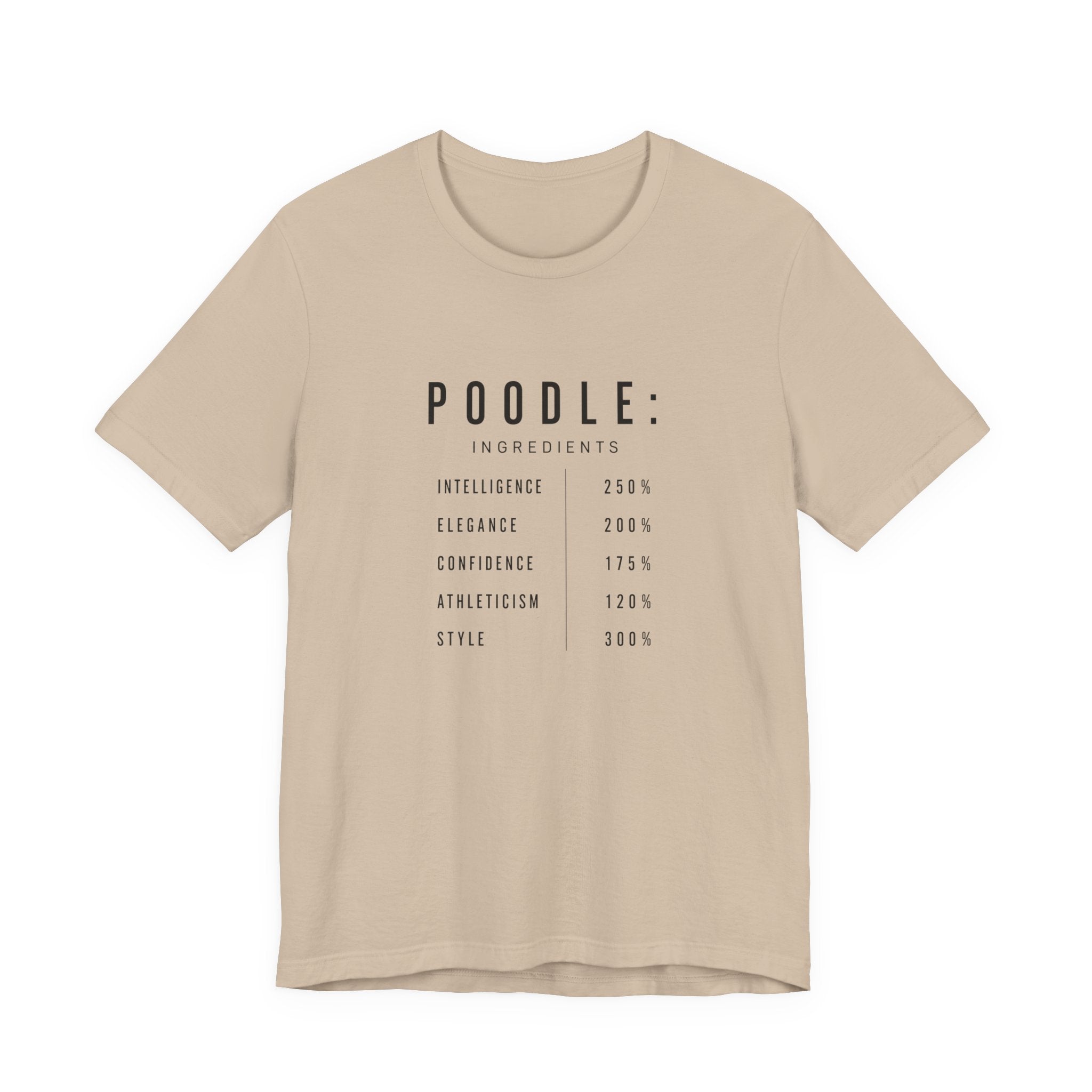 Poodle Composition Tee