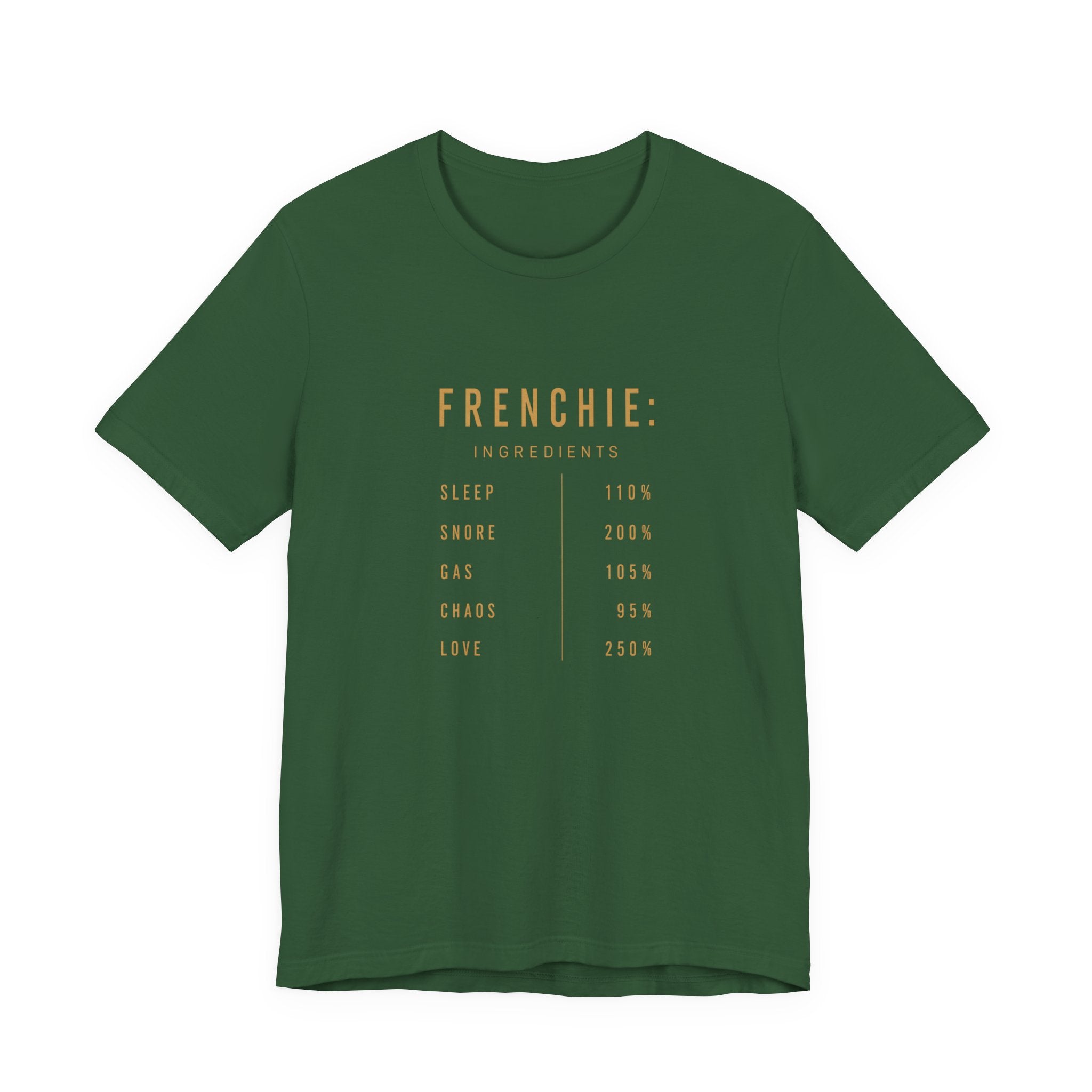 Frenchie Composition Tee